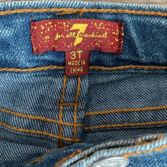 7 for all mankind jeans. Toddler size 3T - Picture 2 of 3